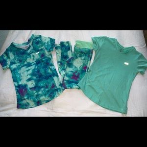 Bundle Girls Champion Athletic Shirts & Pants